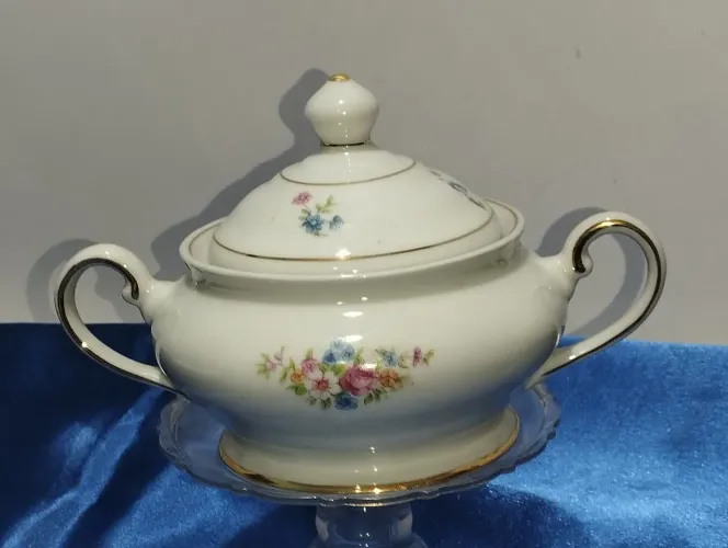 Açucareiro porcelana Rio Branco