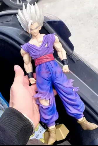 Boneco Dragon ball Gohan 30Cm gigante super Sayajin Beast 