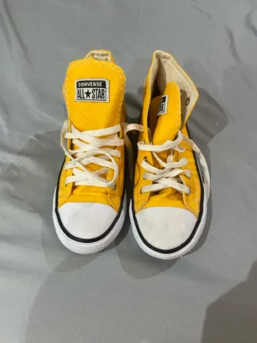 Tênis Converse Infantil Amarelo