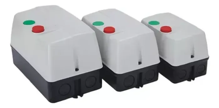 Chave magnética de partida 7,5 CV para motores elétricos Monofásicos de 220V