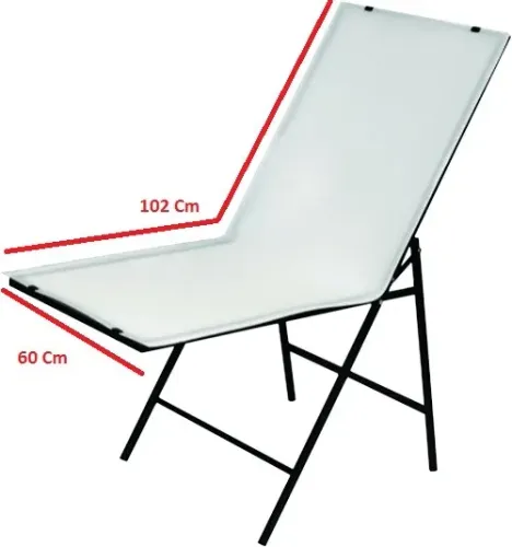 Mesa para Fotografia Still macro produtos de 60x100 cm