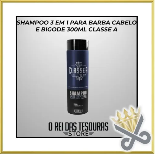 SHAMPOO 3 EM 1 300 ML - CLASSE A