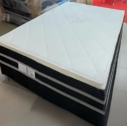 Cama Unibox Casal BonSono com Pillowtop 10 cm de espuma
