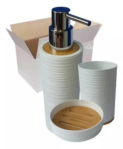 Kit Pia Banheiro Lavabo Dispenser Sabonete Porta Esc Bandeja