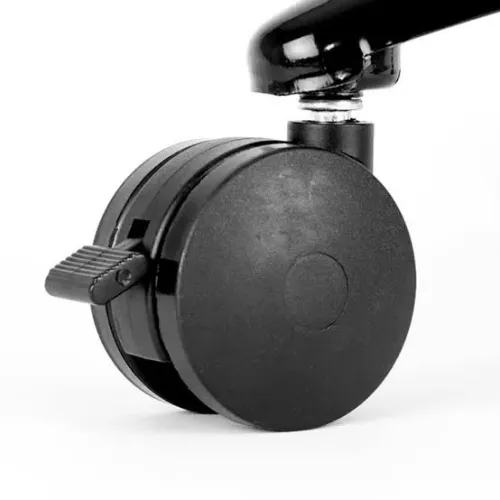 Kit rodas 75mm com trava cadeira gamer