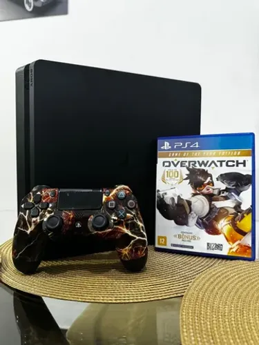 PS4 Slim 1TB estado de novo - PLAYHOUSE
