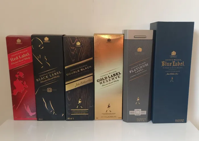 Kit de Whisky Johnnie Walker - Edições Exclusivas
