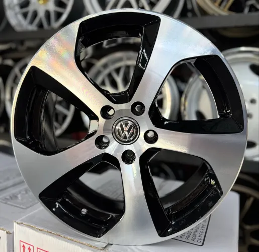 Rodas Golf GTI Austin aro 18 tala 7 furacão 5x112