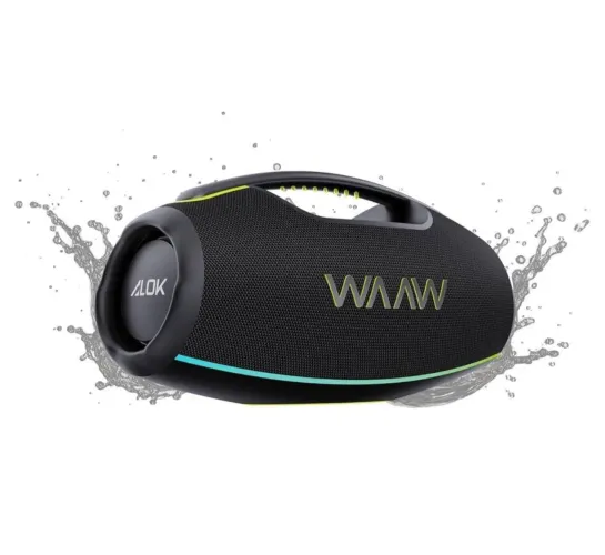 Caixa de Som Bluetooth Alok WAAV com 180RMS DE POTÊNCIA 