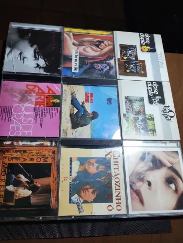 Coleção de CDs e DVDs originais- Música Brasileira