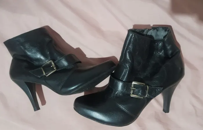 Bota de couro 