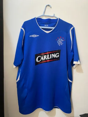 Camisa de Time Rangers Umbro 2008 Home - Patrocínio Carling - GG