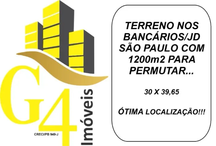 Área para Permutar nos Bancários/Jardim São Paulo com 1200m2. (Oportunidade)
