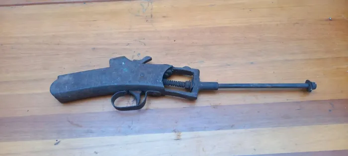 Objeto de Ferro para decoração. 