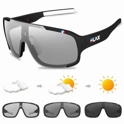 ELax Óculos Ciclismo/Lente Fotocromática/Uv400
