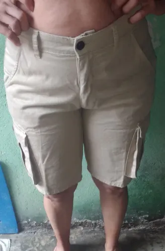 Bermuda bege Lacoste Masculino