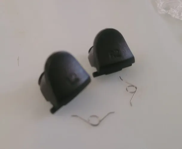 Par de botões para reposição de R2 e L2 Playstation 4