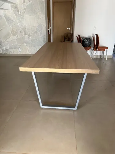Mesa industrial para área gourmet 2,00x0,90m