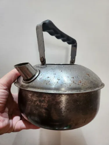 chaleira vintage peça antiga