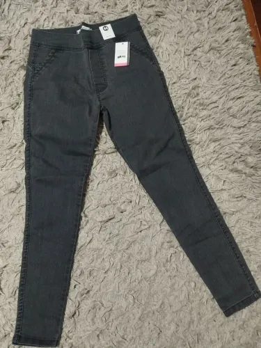 Calça Jeans Feminina Preta Beidê 
