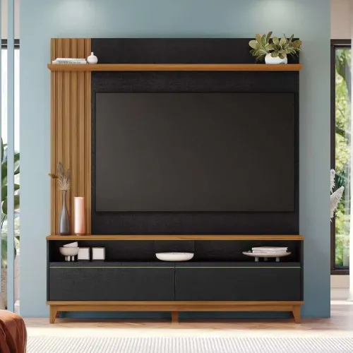 Painel com rack