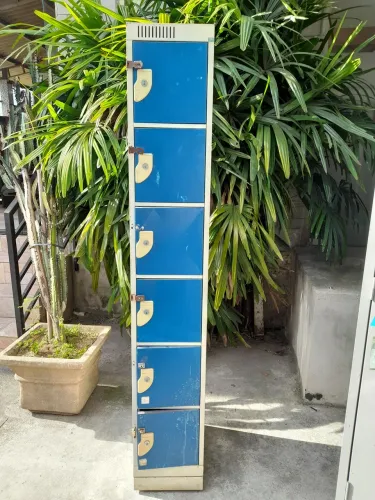 Armário de aço 6 portas roupeiro 