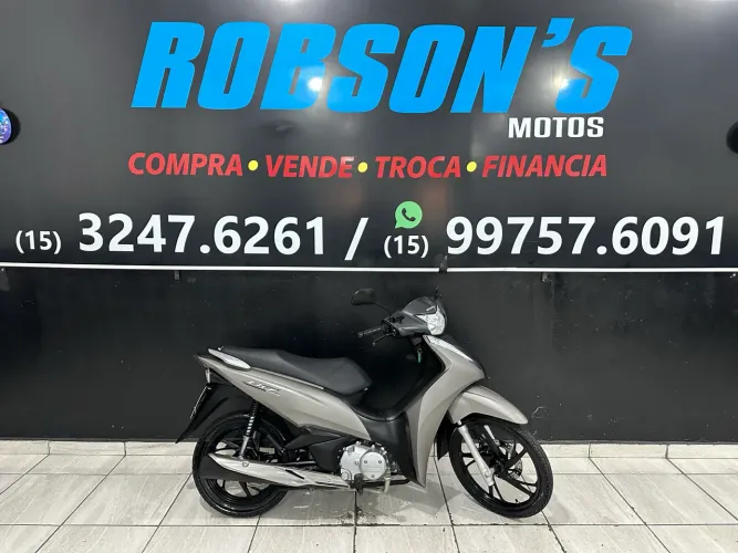 Honda Biz 125c flex 2023 impecável doc ok Baixo km 
