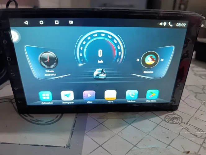Multimídia 9 polegadas, Android Car play 