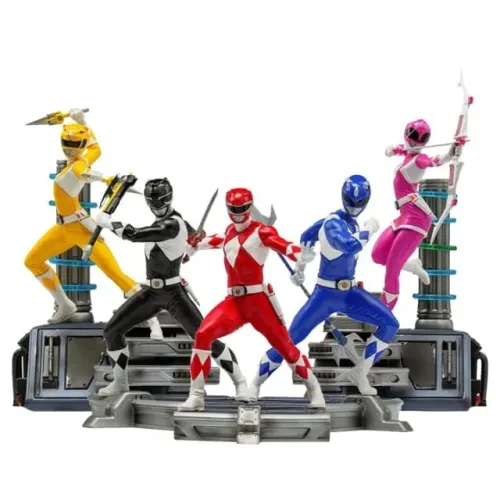 Pack Power Rangers 1/10 Iron Studios