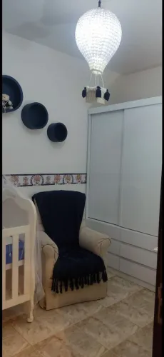 Luminária balão quarto de bebê 