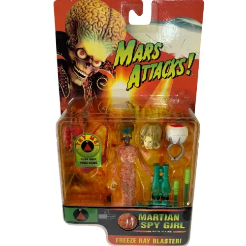 Mars Attacks! Martian Spy Girl With Firing 1996