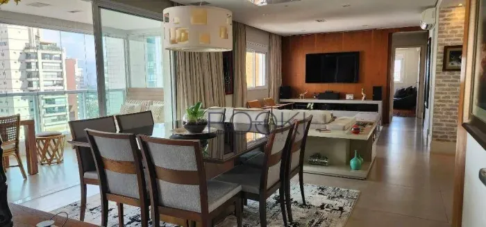 Apartamento com 3 dormitórios à venda, 161 m² por R$ 3.680.000,00 - Campo Belo - São Paulo