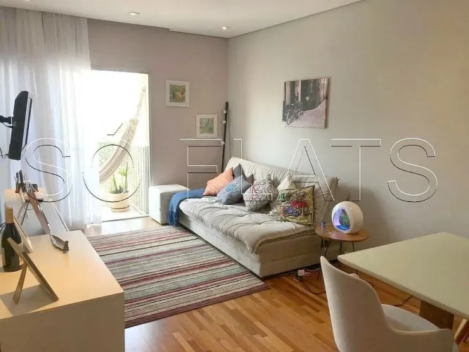 Flat Prive Cidade Jardim disponível para venda com 56m², 1 dormitório e 1 vaga de garagem