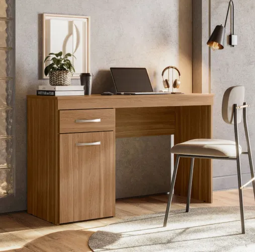 Escrivaninha com gaveta e armário a pronta entrega ! 