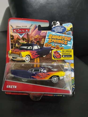 Miniatura Disney Cars Greta Mattel