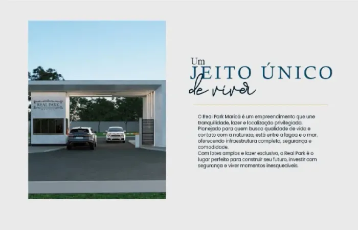 Condomínio Real Park Maricá - Localização privilegiada a 500 metros da rodovia !