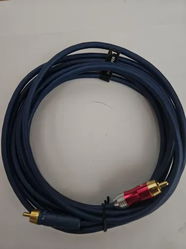 Cabo RCA para Subwoofer - Alta Qualidade