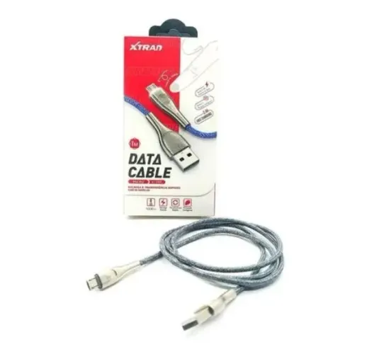 Cabo Cel Xtrad Micro USB V8 1M 2.4A - WZetta