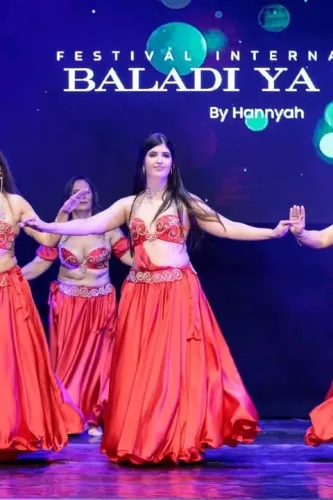 Traje de dança do ventre figurino