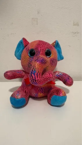 Pelúcia de Elefante Colorido - Fofura Garantida!