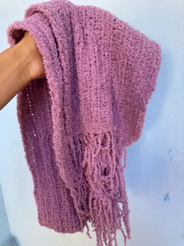 Cachecol Lilás, 1m75cm