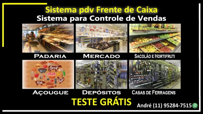 Sistema para comércio Pdv Frente de Caixa Controle