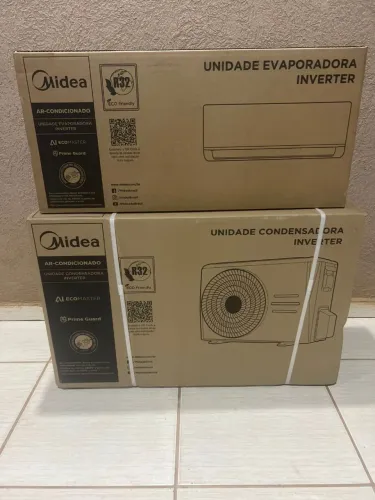 Ar condicionado inverter instalado 