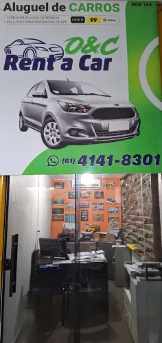 Aluguel de carro pra motorista de app