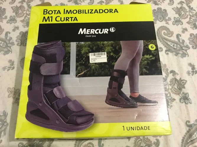 Bota Imobilizadora M1 Curta - G - Mercur