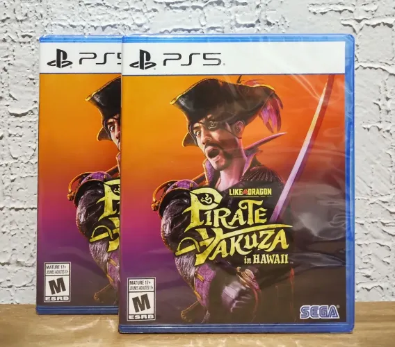 Like a Dragon Pirate Yakuza In Hawaii Ps5 Lacrado (Aceitamos seu jogo usado pagamento)