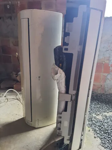 Unidade evaporadora ar condicionado LG inverter 9 BTU