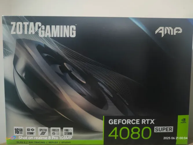 Placa de Vídeo Zotac Gaming GeForce RTX 4080 SUPER 16GB