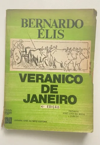 Livro Veranico de Janeiro - Bernardo Élis 1979