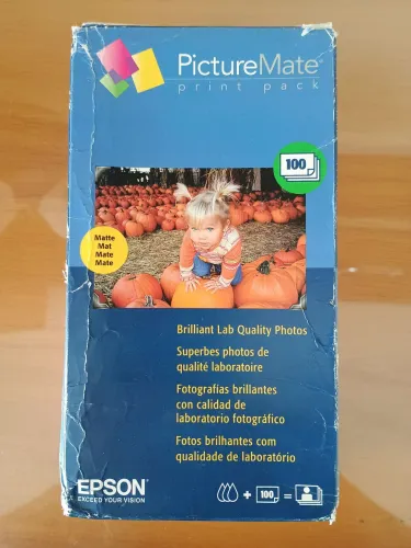 Kit de impressão de fotos Epson Picturemate com 100 poses
